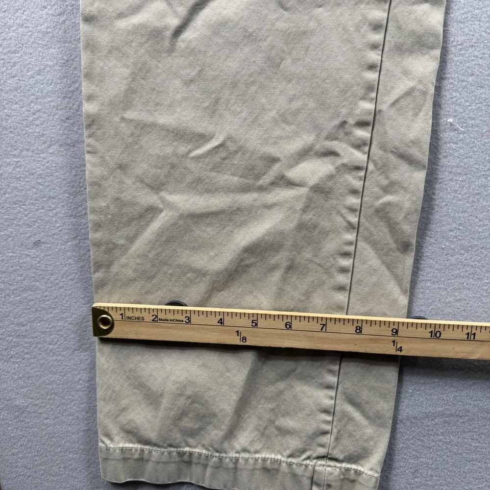 Banana Republic Emerson‎ Chino Pants Mens 38x34 (Fit 36x30) Beige Straight Leg